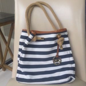 Michael Kors stripped purse